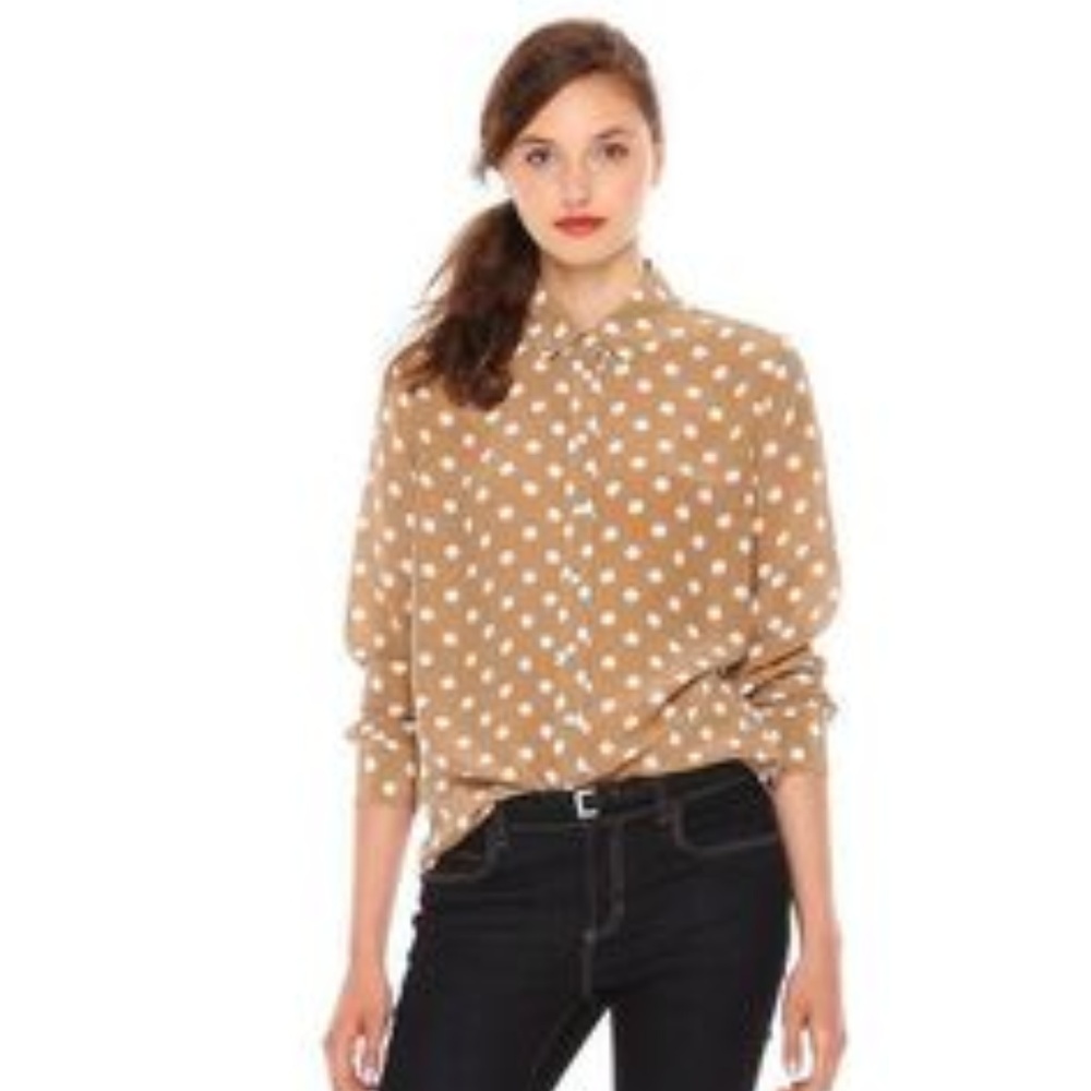 Joe Fresh Polka Dot Popover